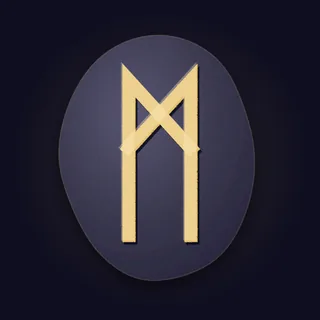 Руна Манназ на заставку телефона